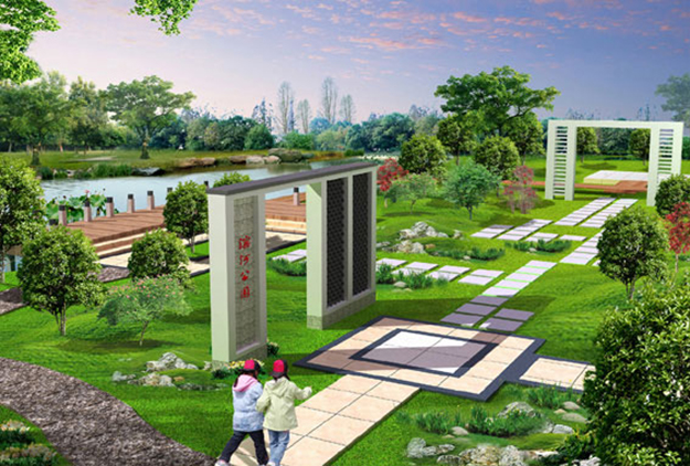 校园文化广场设计-中学校园文化景观设计-安徽校园环境文化建设-合肥校园文化建设工程-合肥校园文化布置-校园文化墙设计
